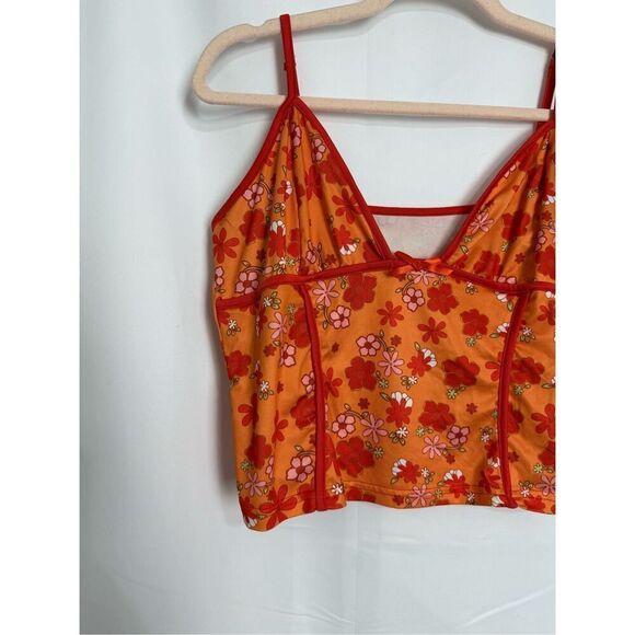 Romwe retro orange pajama set - Picture 6 of 12